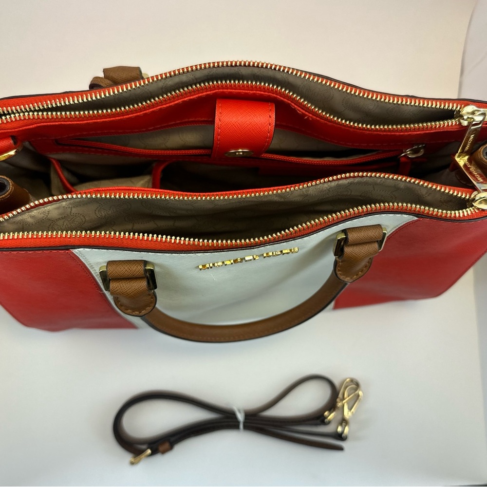 Michael Kors Jet Set Travel Satchel Tote Bag Handbag Limited Edition Release ‘14 - Picture 5 of 11